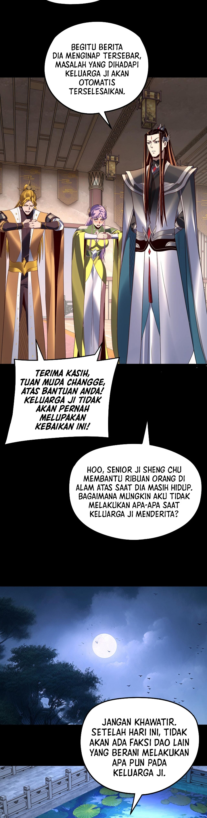 The Villain of Destiny Chapter 279 Bahasa Indonesia