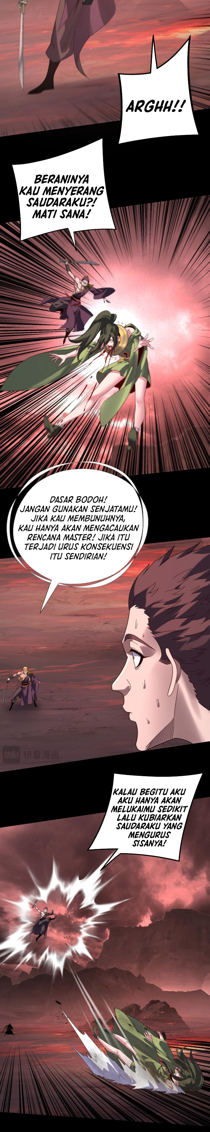 The Villain of Destiny Chapter 283 Bahasa Indonesia