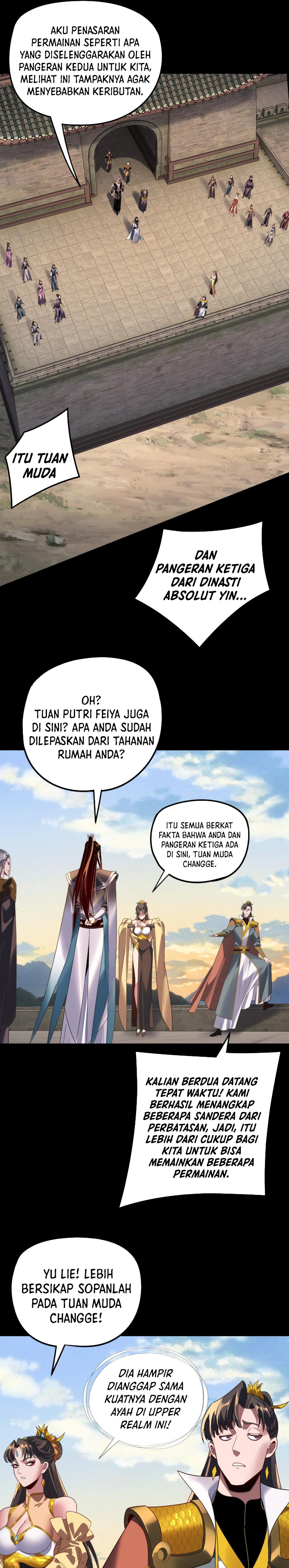 The Villain of Destiny Chapter 288 Bahasa Indonesia