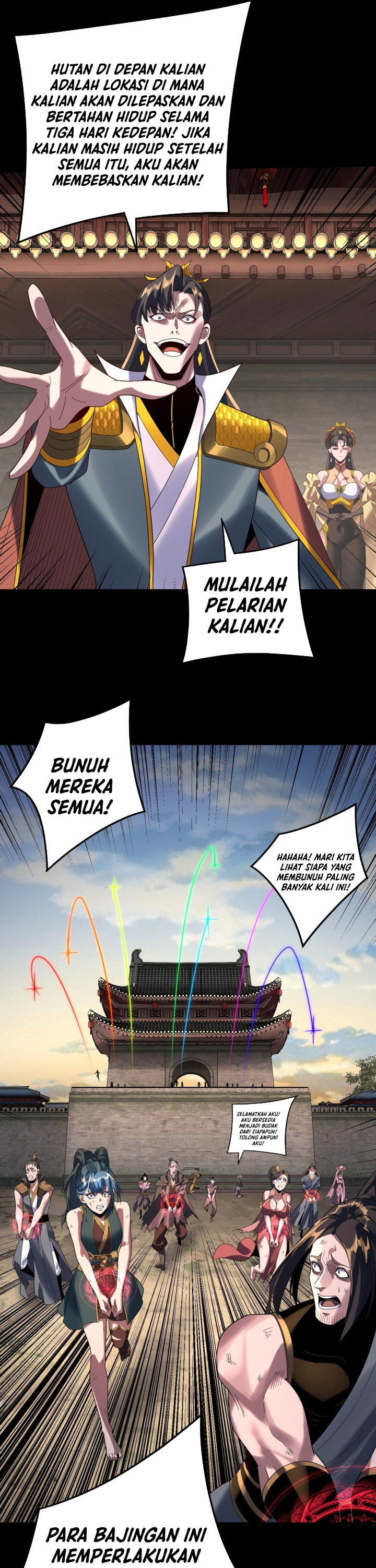 The Villain of Destiny Chapter 288 Bahasa Indonesia