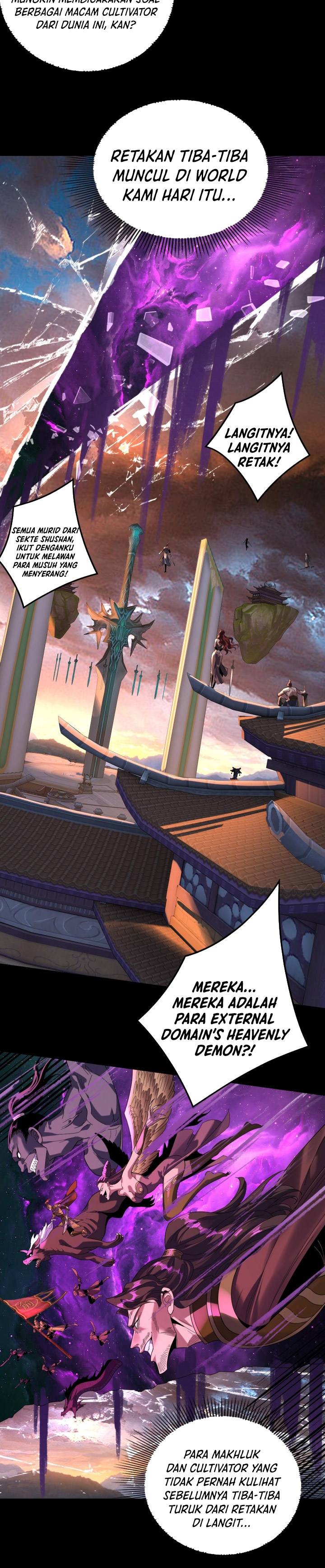 The Villain of Destiny Chapter 288 Bahasa Indonesia