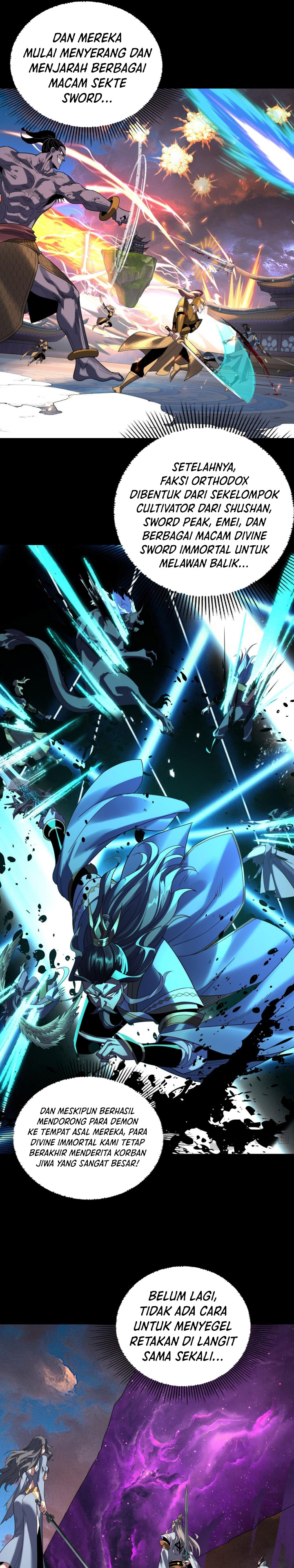 The Villain of Destiny Chapter 288 Bahasa Indonesia