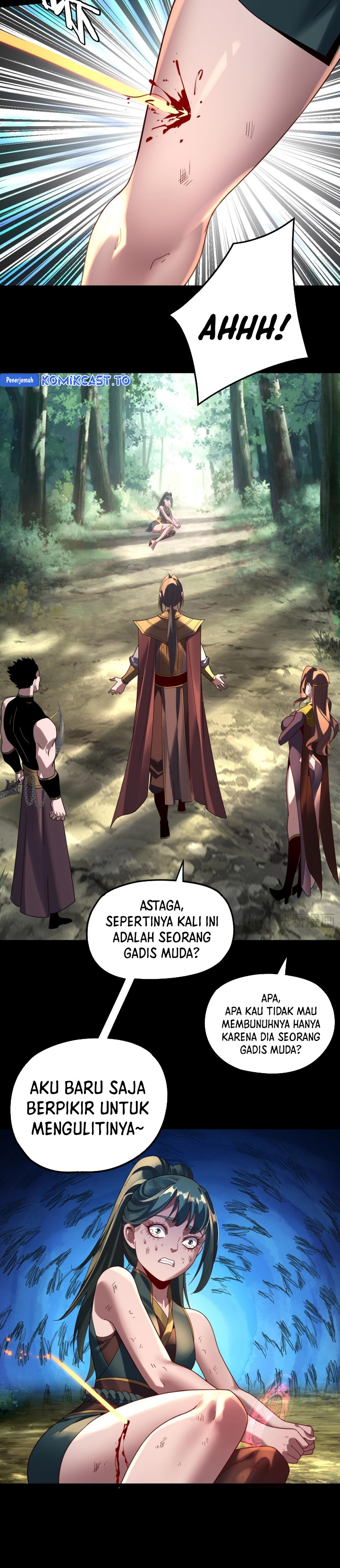 The Villain of Destiny Chapter 288 Bahasa Indonesia