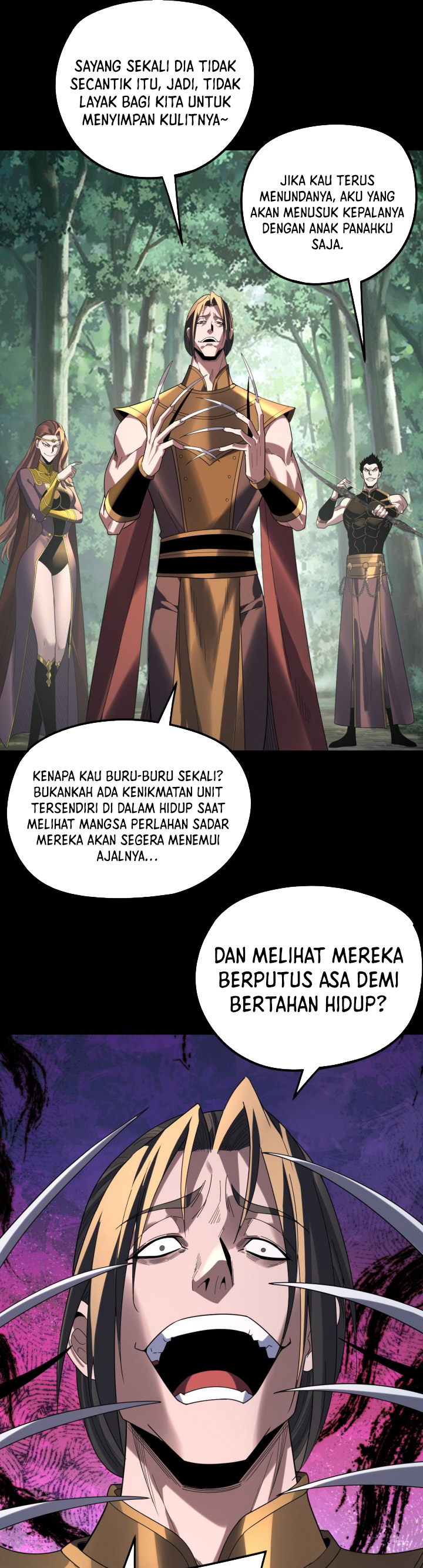 The Villain of Destiny Chapter 288 Bahasa Indonesia