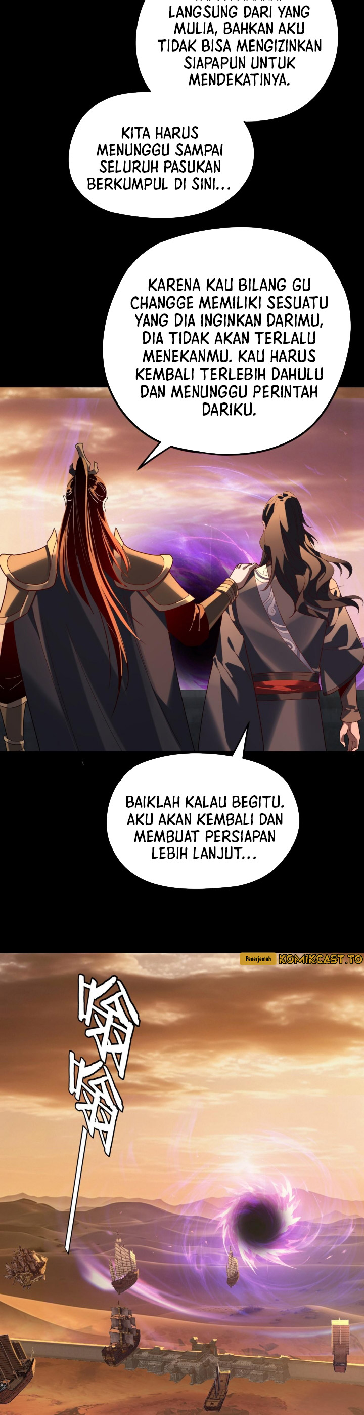 The Villain of Destiny Chapter 290 Bahasa Indonesia