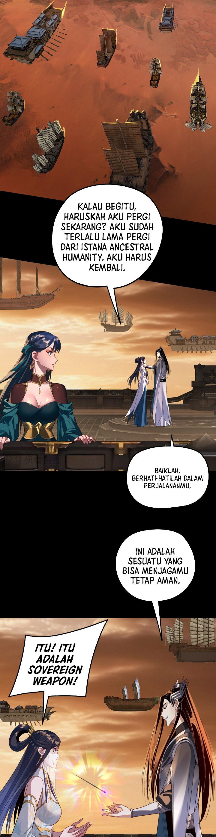The Villain of Destiny Chapter 290 Bahasa Indonesia