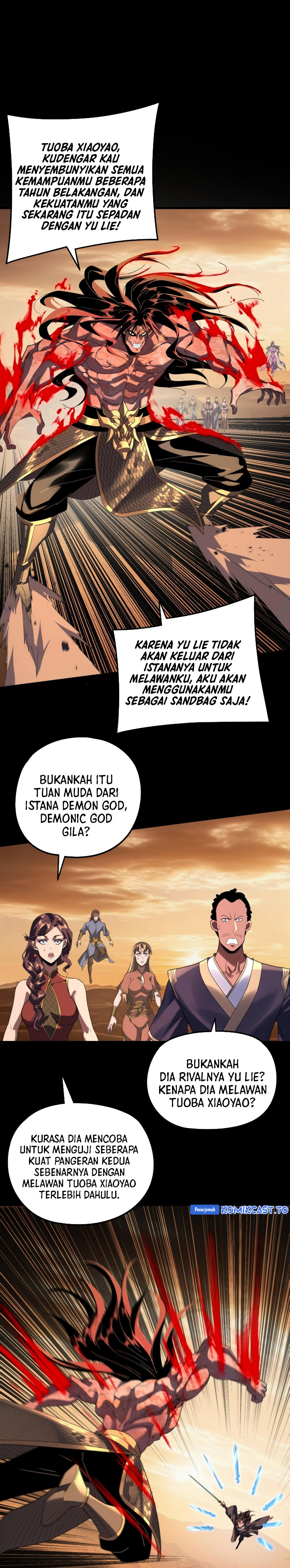 The Villain of Destiny Chapter 290 Bahasa Indonesia