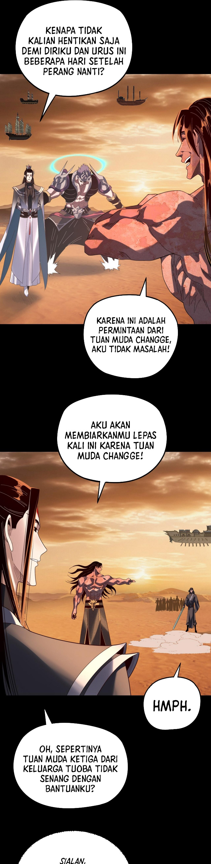 The Villain of Destiny Chapter 290 Bahasa Indonesia