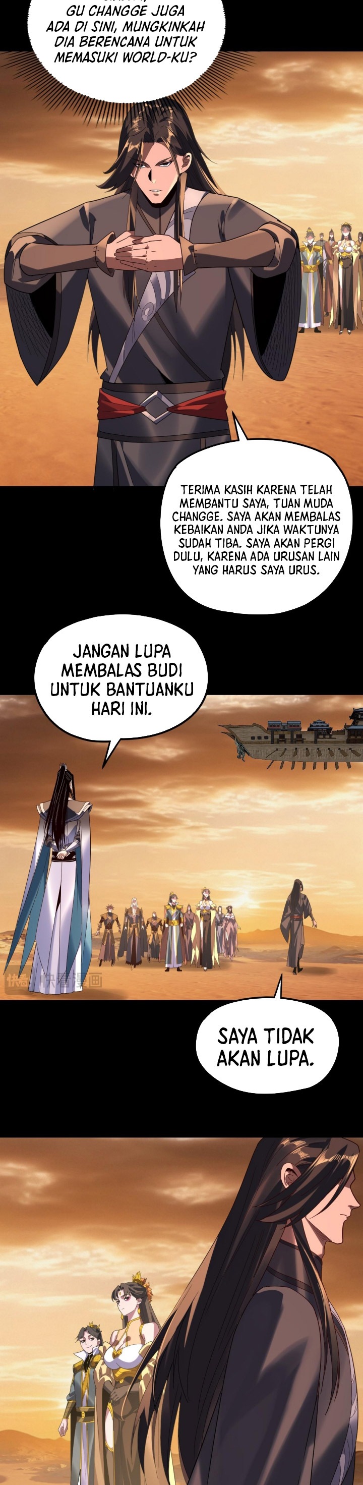 The Villain of Destiny Chapter 290 Bahasa Indonesia