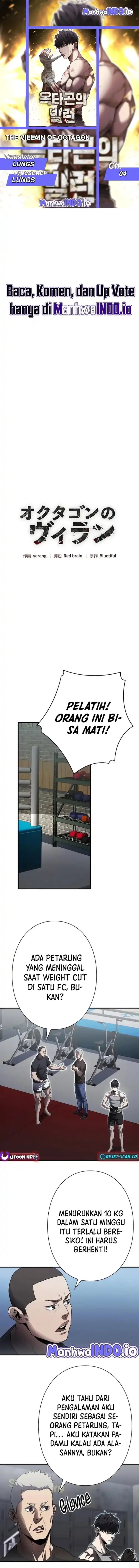 The Villain of the Octagon Chapter 04 Bahasa Indonesia