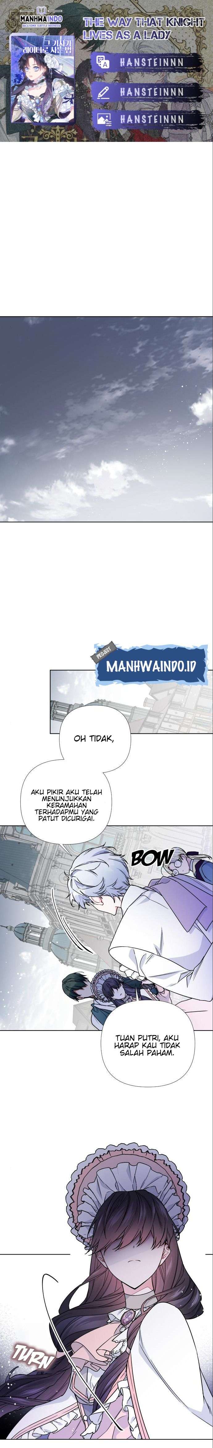 The Way That Knight Lives As a Lady Chapter 23 Bahasa Indonesia