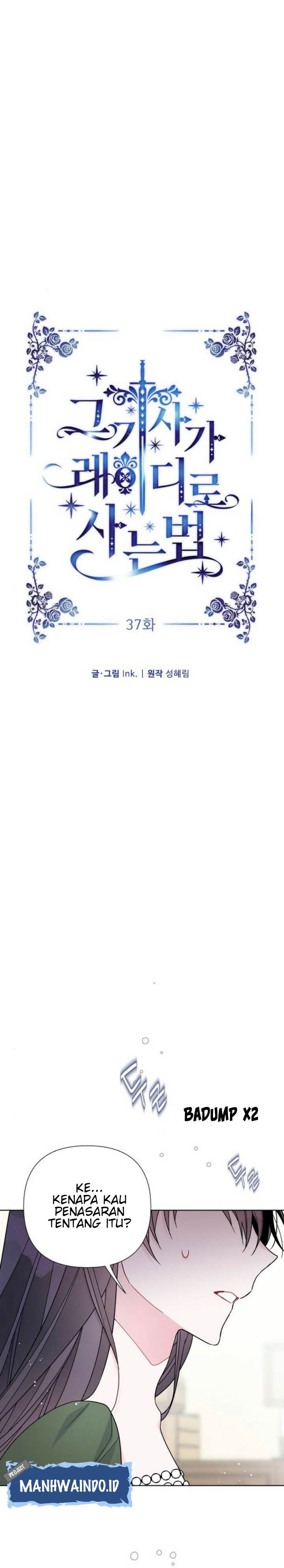 The Way That Knight Lives As a Lady Chapter 37 Bahasa Indonesia