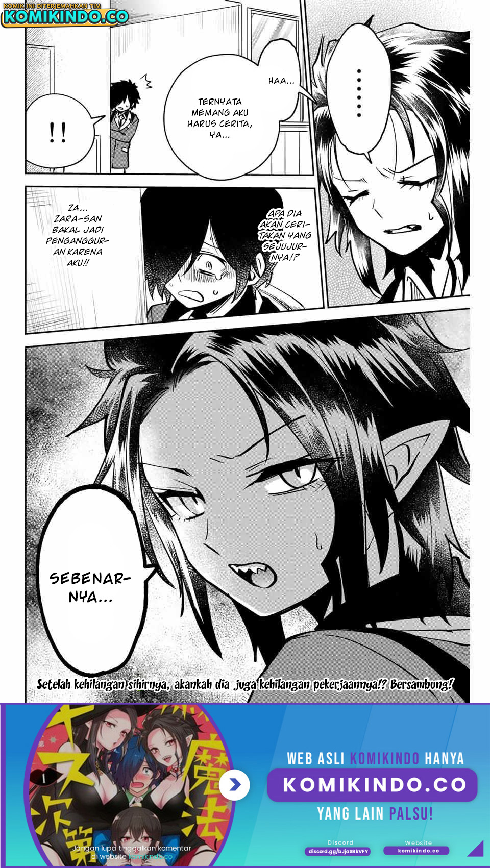 The Witch Controls Her Age and Magic With a Kiss Chapter 07 Bahasa Indonesia