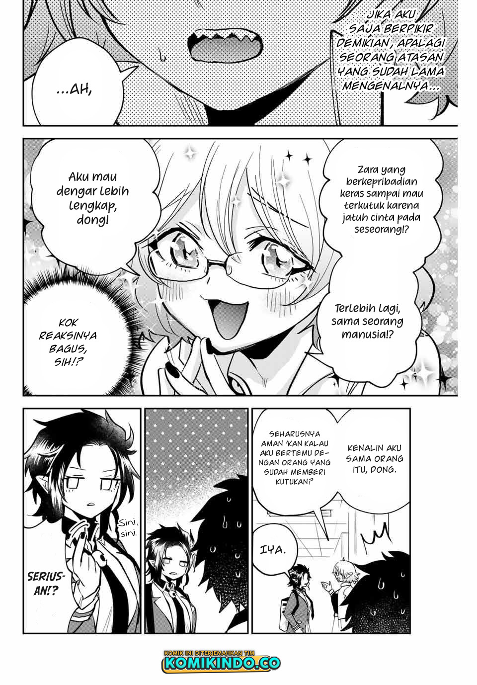 The Witch Controls Her Age and Magic With a Kiss (Toshi to Mahou wa Kiss Shidai) chapter 8