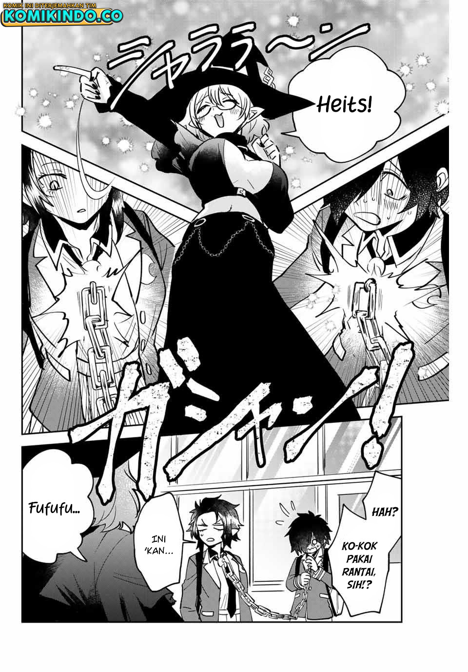 The Witch Controls Her Age and Magic With a Kiss (Toshi to Mahou wa Kiss Shidai) chapter 8