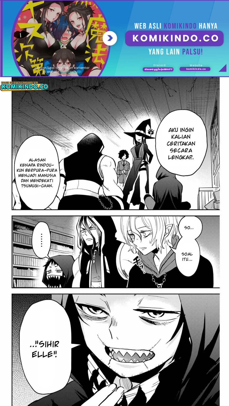The Witch Controls Her Age and Magic With a Kiss (Toshi to Mahou wa Kiss Shidai) chapter 13