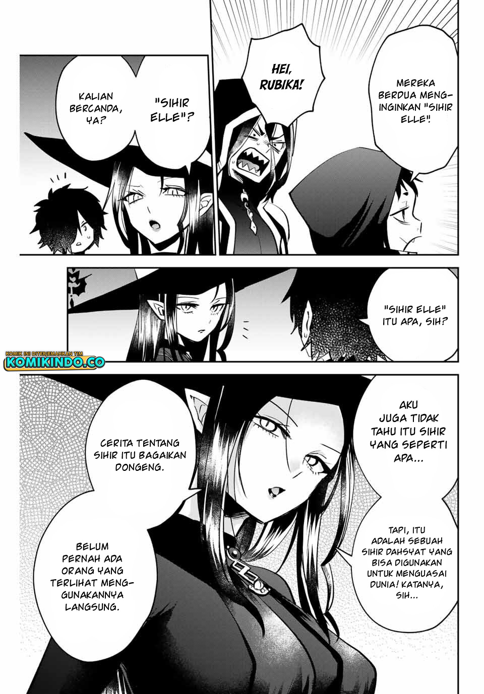 The Witch Controls Her Age and Magic With a Kiss (Toshi to Mahou wa Kiss Shidai) chapter 13