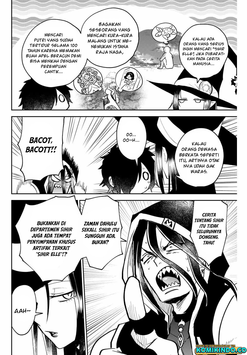 The Witch Controls Her Age and Magic With a Kiss (Toshi to Mahou wa Kiss Shidai) chapter 13