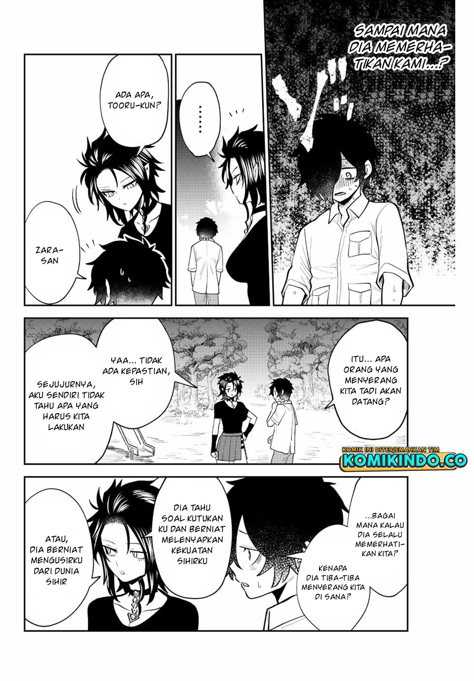 The Witch Controls Her Age and Magic With a Kiss (Toshi to Mahou wa Kiss Shidai) chapter 34