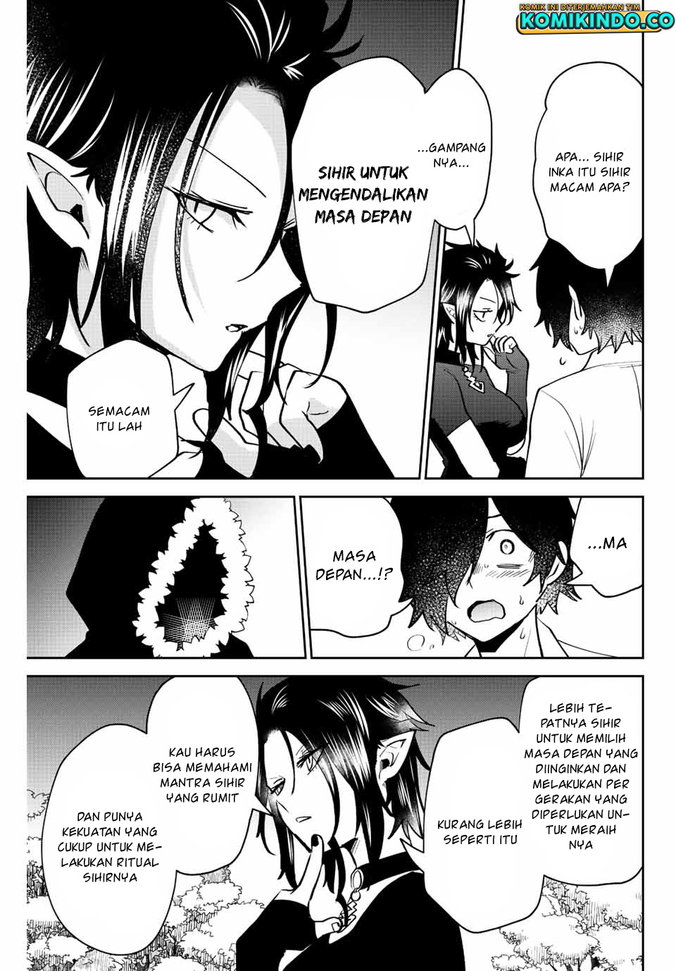 The Witch Controls Her Age and Magic With a Kiss (Toshi to Mahou wa Kiss Shidai) chapter 36