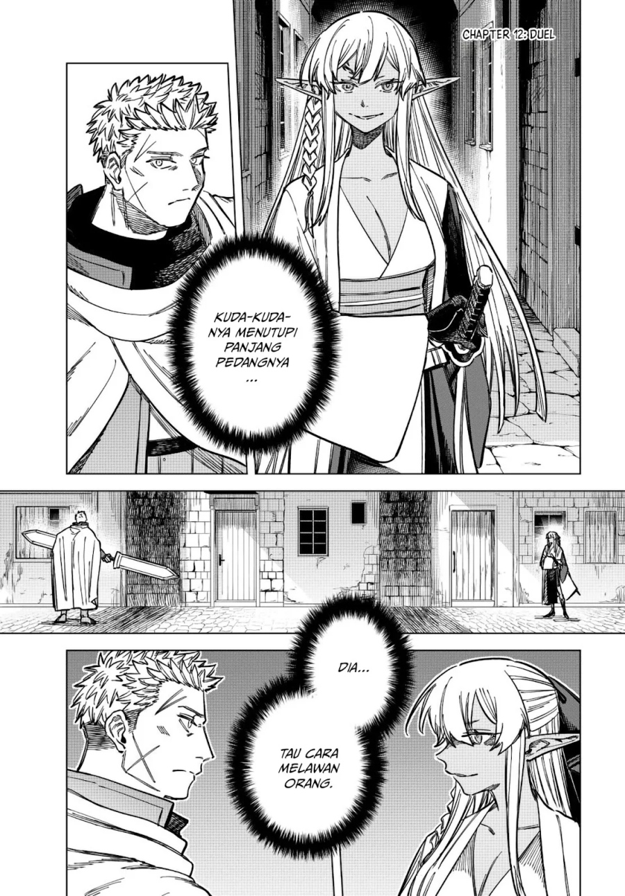 The Witch and the Mercenary Chapter 12 Bahasa Indonesia