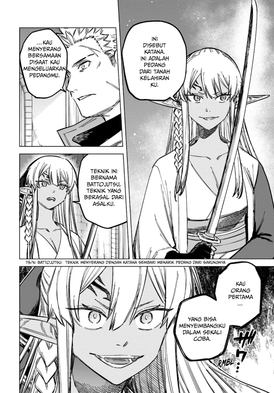 The Witch and the Mercenary Chapter 12 Bahasa Indonesia