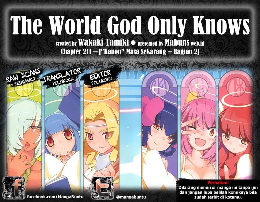 The World God Only Knows Chapter 211 Bahasa Indonesia