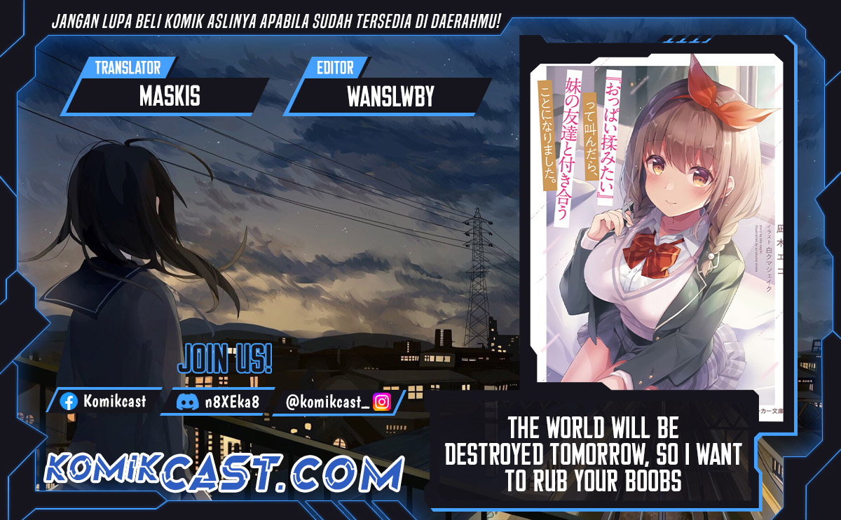 The World Will Be Destroyed Tomorrow, so I Want to Rub Your Boobs chapter 10