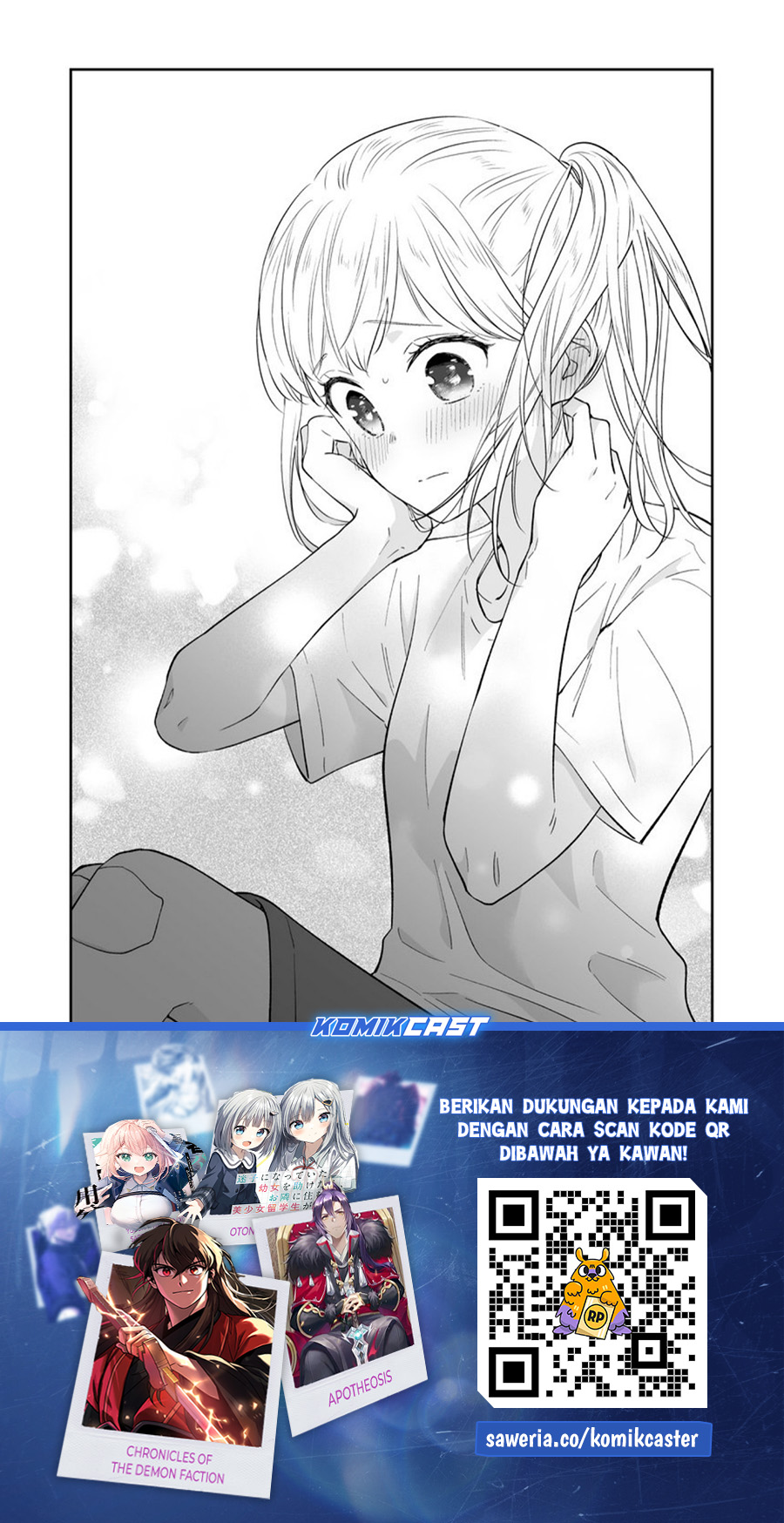 The World Will Be Destroyed Tomorrow, so I Want to Rub Your Boobs Bahasa Indonesia - Chapter Chapter 12