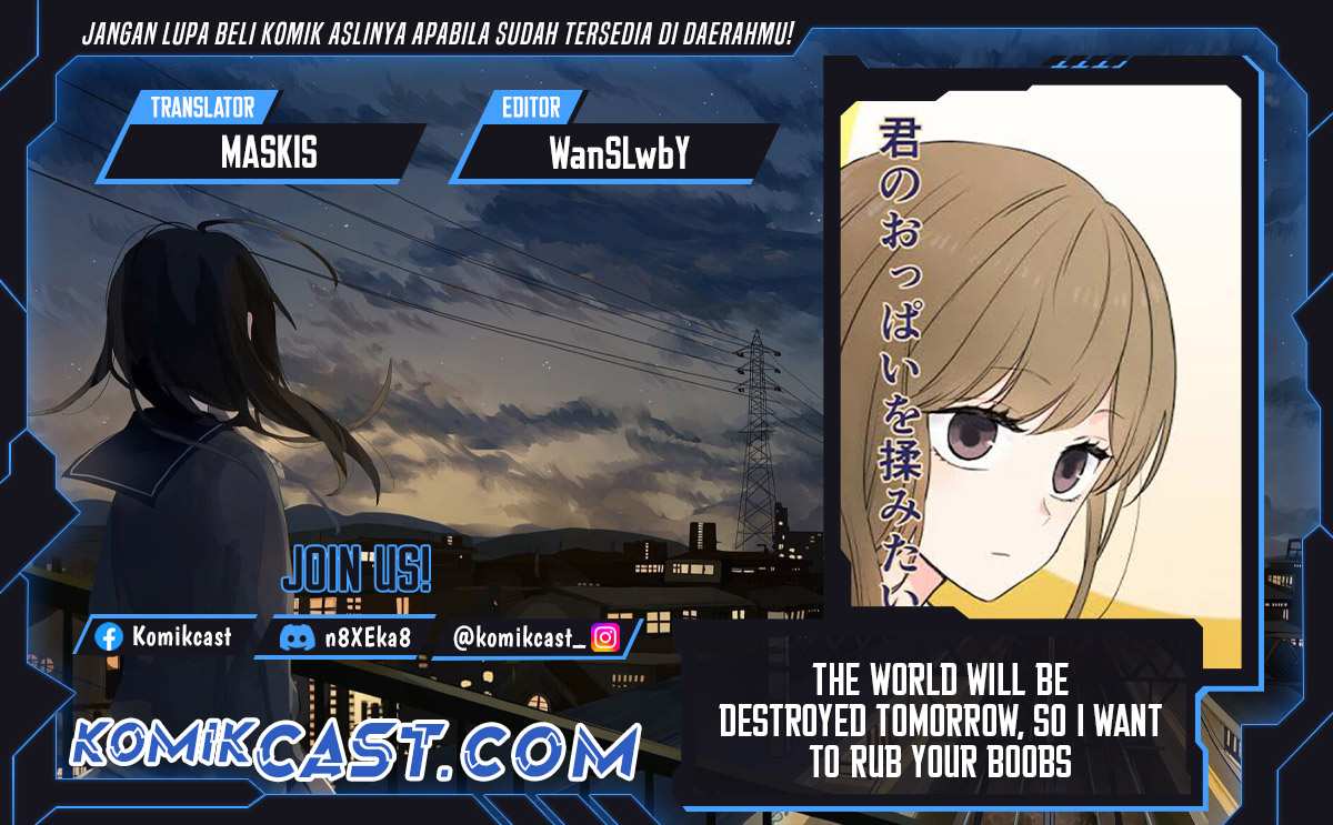 The World Will Be Destroyed Tomorrow, so I Want to Rub Your Boobs chapter 18