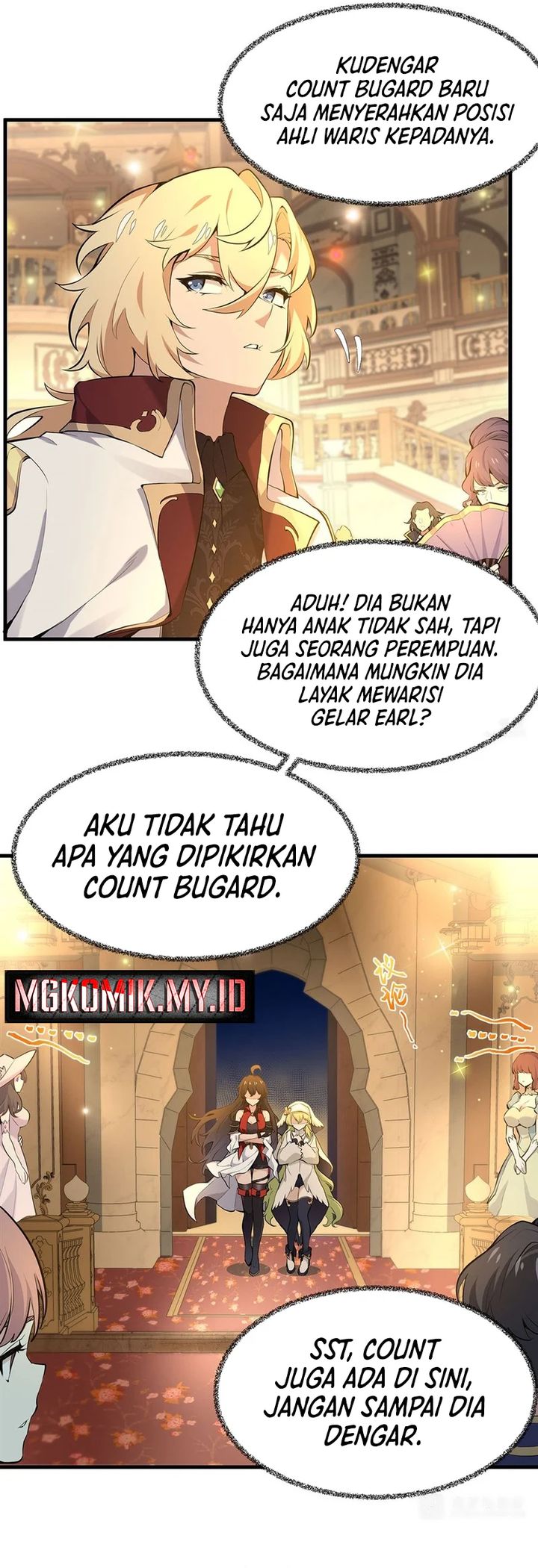 The Yellow-haired Villain in Female Main Character’s Novel wants Happiness chapter 5