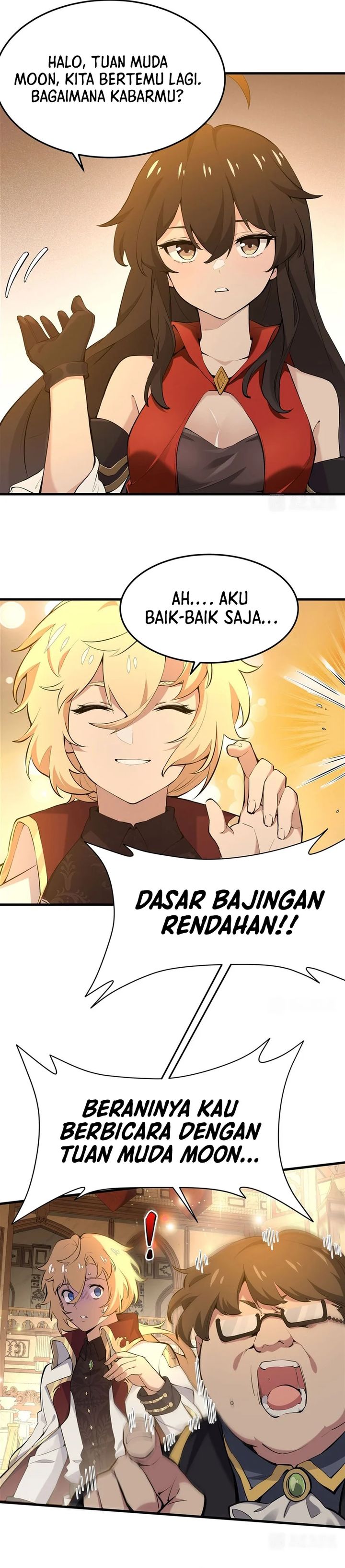 The Yellow-haired Villain in Female Main Character’s Novel wants Happiness chapter 5