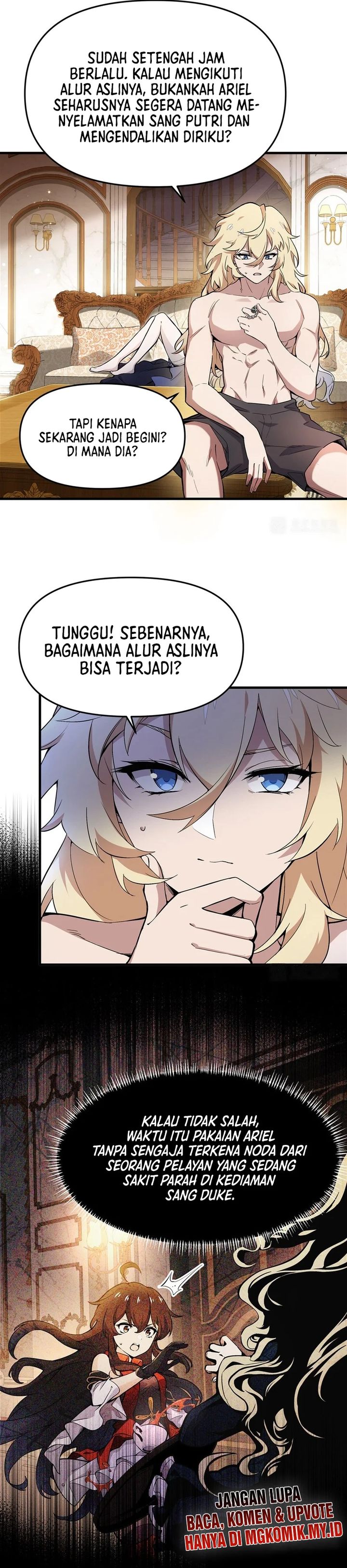 The Yellow-haired Villain in Female Main Character’s Novel wants Happiness chapter 7