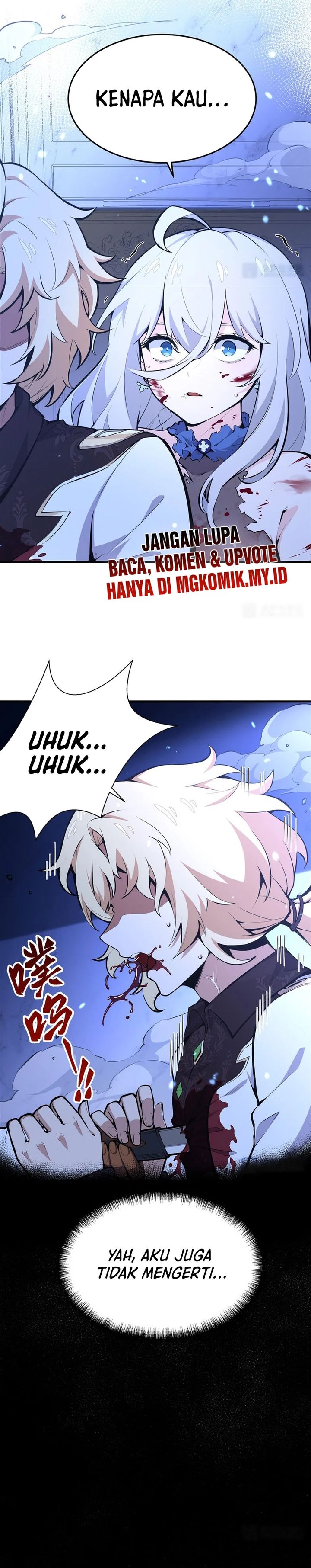 The Yellow-haired Villain in Female Main Character’s Novel wants Happiness Chapter 10 Bahasa Indonesia