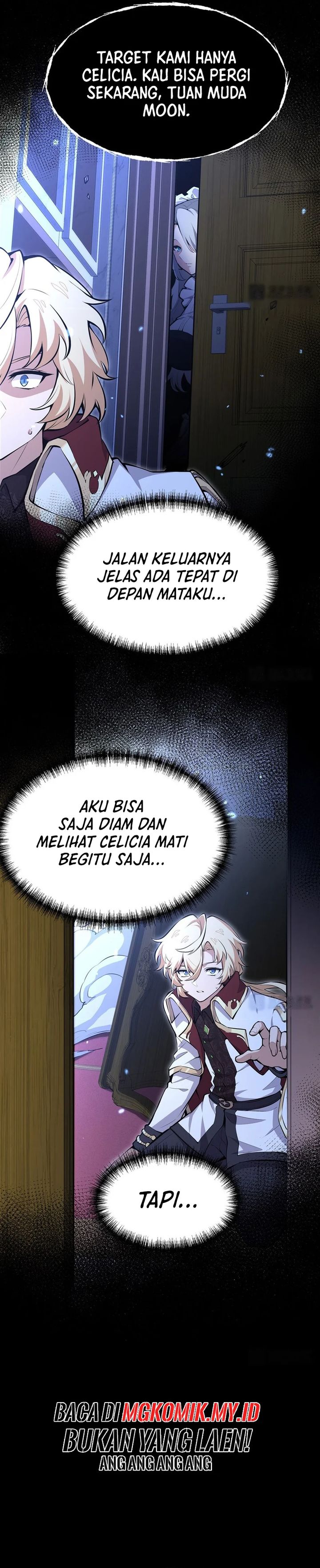 The Yellow-haired Villain in Female Main Character’s Novel wants Happiness Chapter 10 Bahasa Indonesia