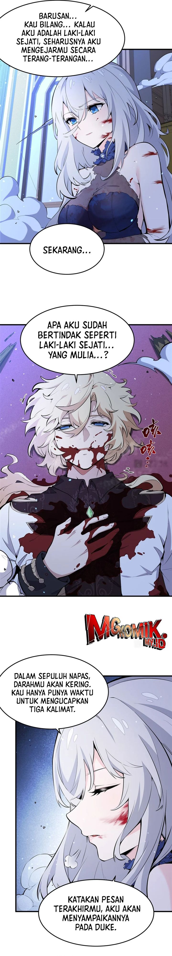 The Yellow-haired Villain in Female Main Character’s Novel wants Happiness Chapter 10 Bahasa Indonesia