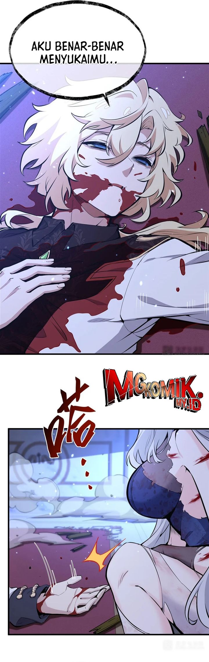 The Yellow-haired Villain in Female Main Character’s Novel wants Happiness Chapter 10 Bahasa Indonesia