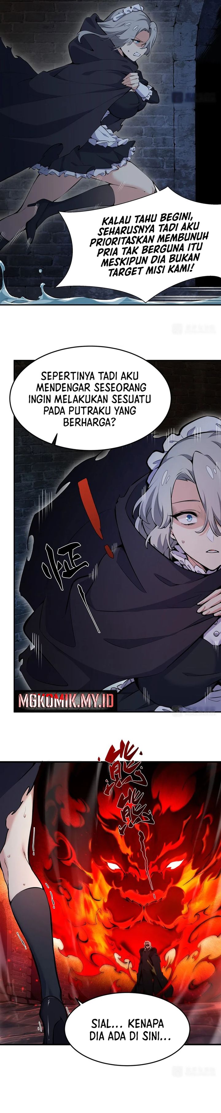 The Yellow-haired Villain in Female Main Character’s Novel wants Happiness Chapter 10 Bahasa Indonesia