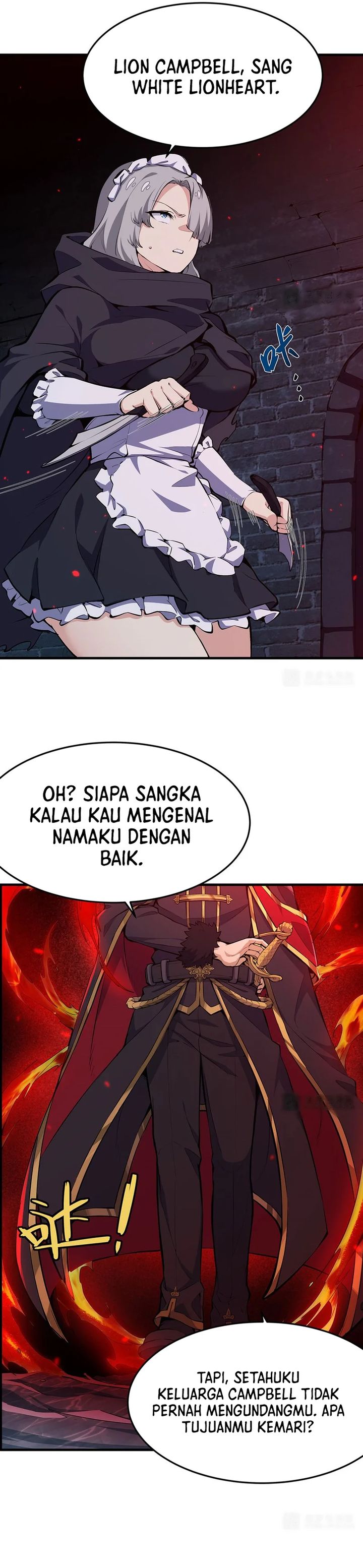 The Yellow-haired Villain in Female Main Character’s Novel wants Happiness Chapter 10 Bahasa Indonesia