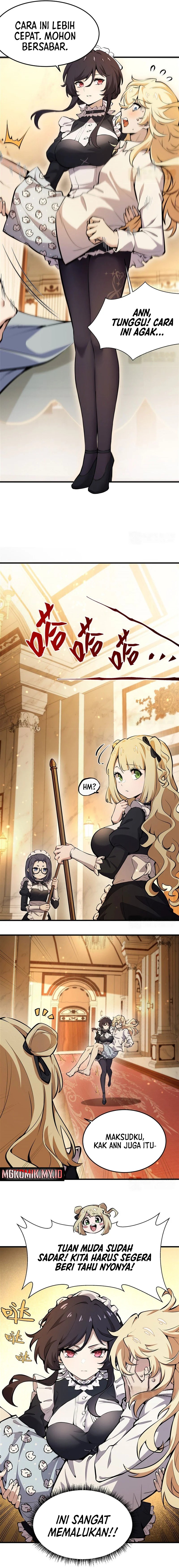 The Yellow-haired Villain in Female Main Character’s Novel wants Happiness Chapter 11 Bahasa Indonesia