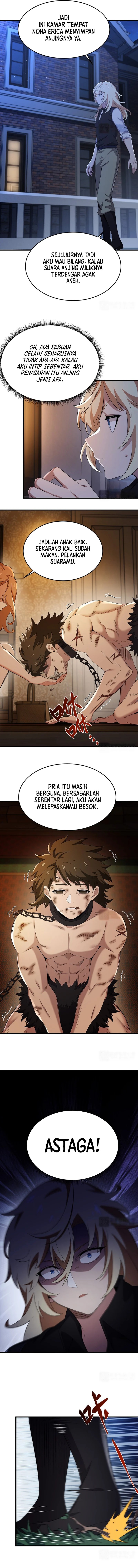 The Yellow-haired Villain in Female Main Character’s Novel wants Happiness Chapter 28 Bahasa Indonesia