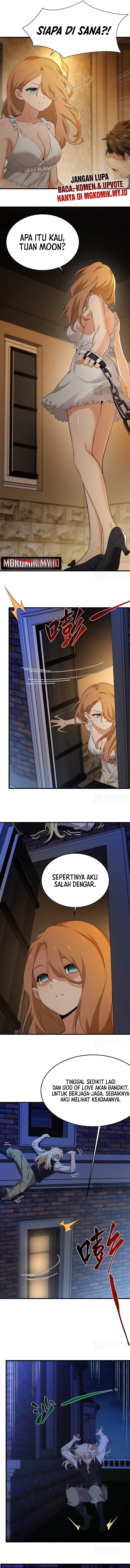 The Yellow-haired Villain in Female Main Character’s Novel wants Happiness Chapter 28 Bahasa Indonesia