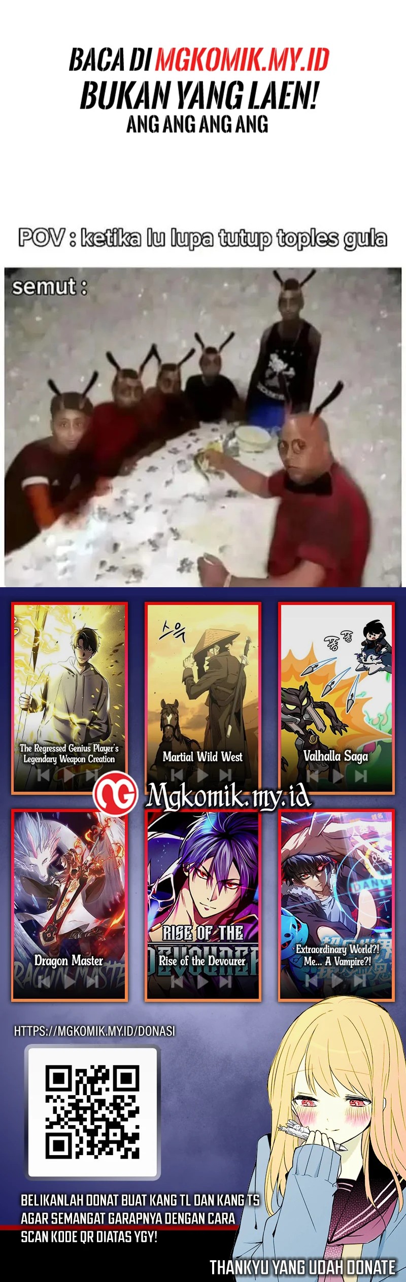 The Yellow-haired Villain in Female Main Character’s Novel wants Happiness Chapter 28 Bahasa Indonesia