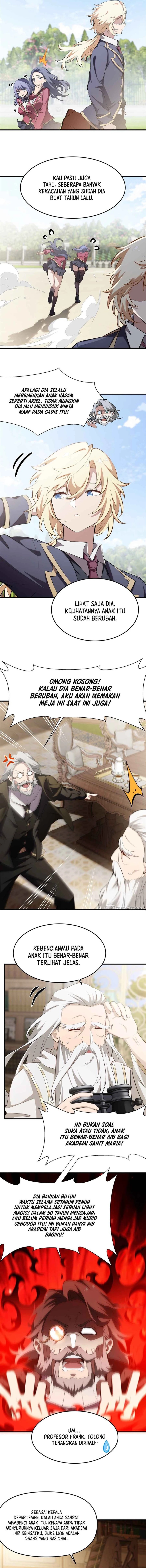 The Yellow-haired Villain in Female Main Character’s Novel wants Happiness Chapter 42 Bahasa Indonesia