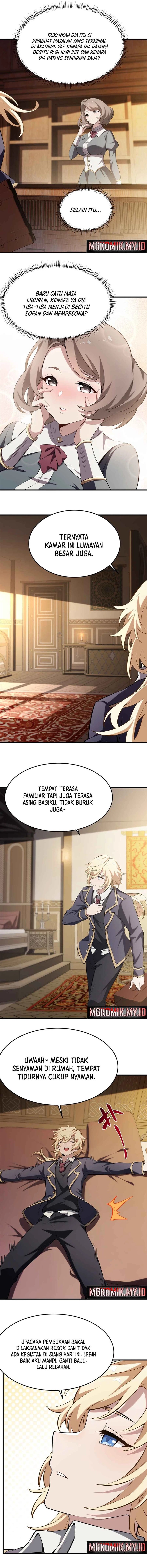The Yellow-haired Villain in Female Main Character’s Novel wants Happiness Chapter 42 Bahasa Indonesia