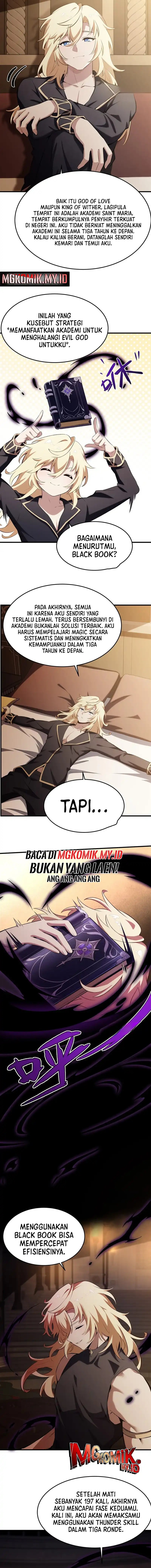 The Yellow-haired Villain in Female Main Character’s Novel wants Happiness Chapter 43 Bahasa Indonesia