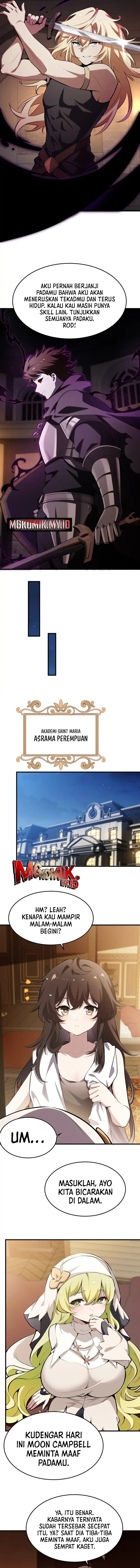 The Yellow-haired Villain in Female Main Character’s Novel wants Happiness Chapter 43 Bahasa Indonesia