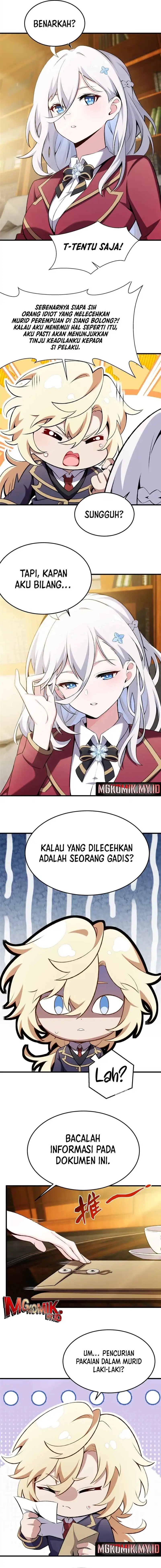 The Yellow-haired Villain in Female Main Character’s Novel wants Happiness Chapter 49 Bahasa Indonesia