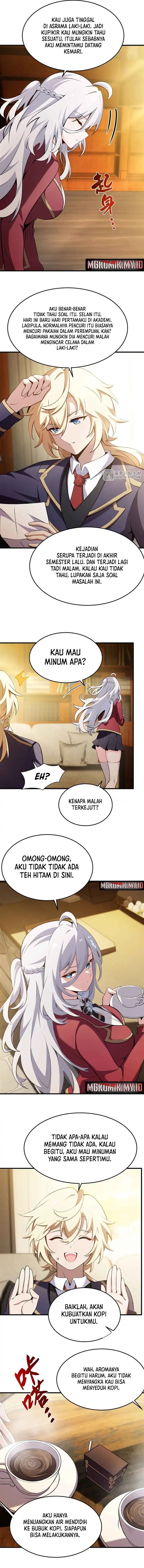 The Yellow-haired Villain in Female Main Character’s Novel wants Happiness Chapter 49 Bahasa Indonesia