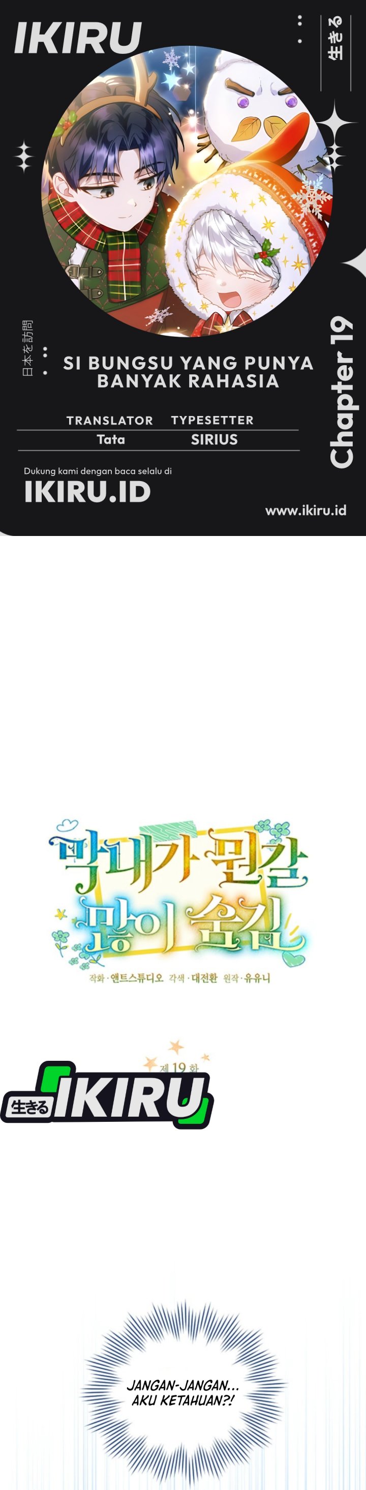 The Youngest Hides Way Too Much Chapter 19 Bahasa Indonesia